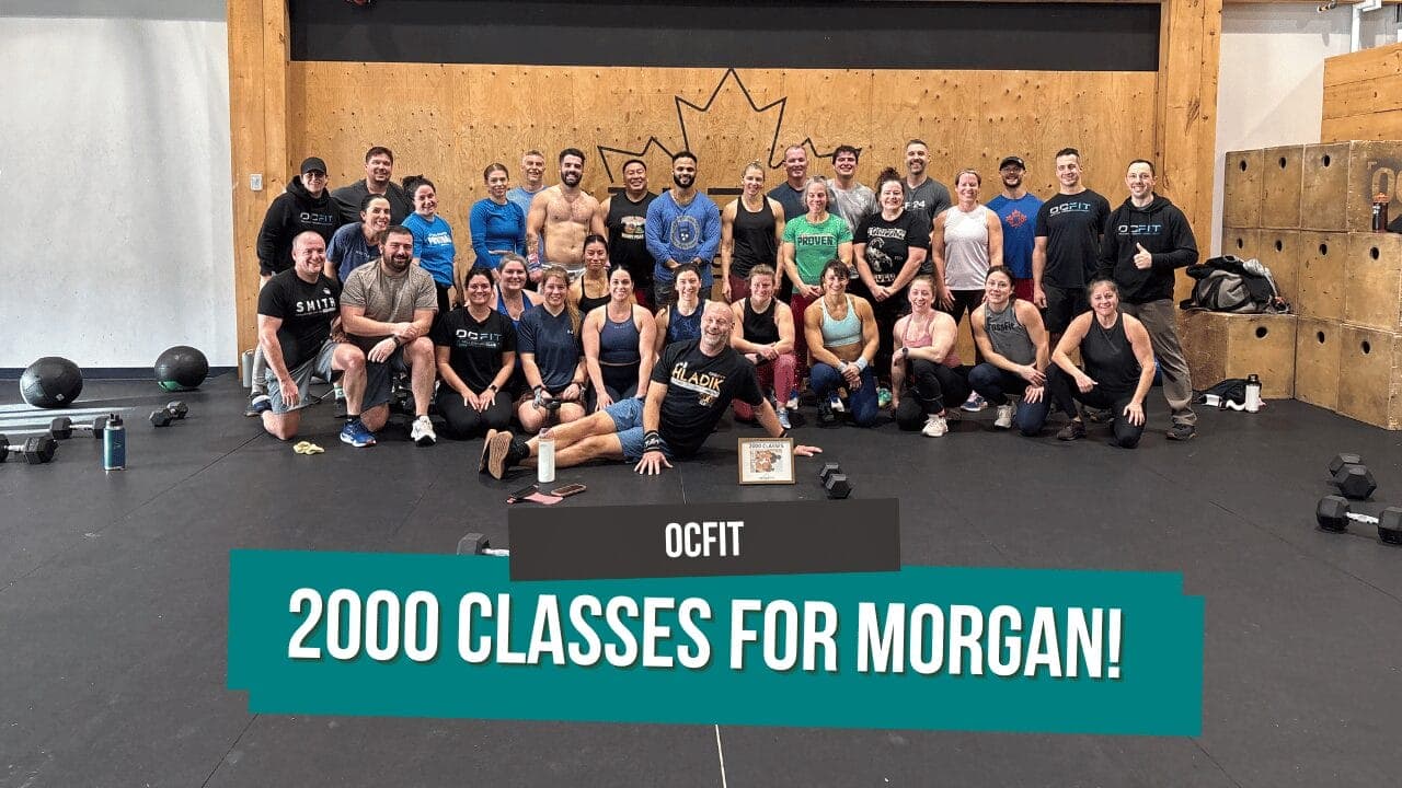 Morgan hits 2,000 classes at Orleans CrossFit
