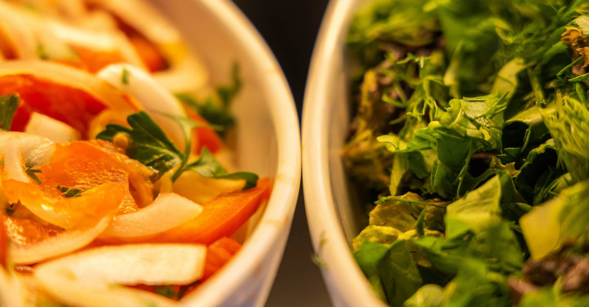 Healthy salad, nutrition coaching at Orleans CrossFit