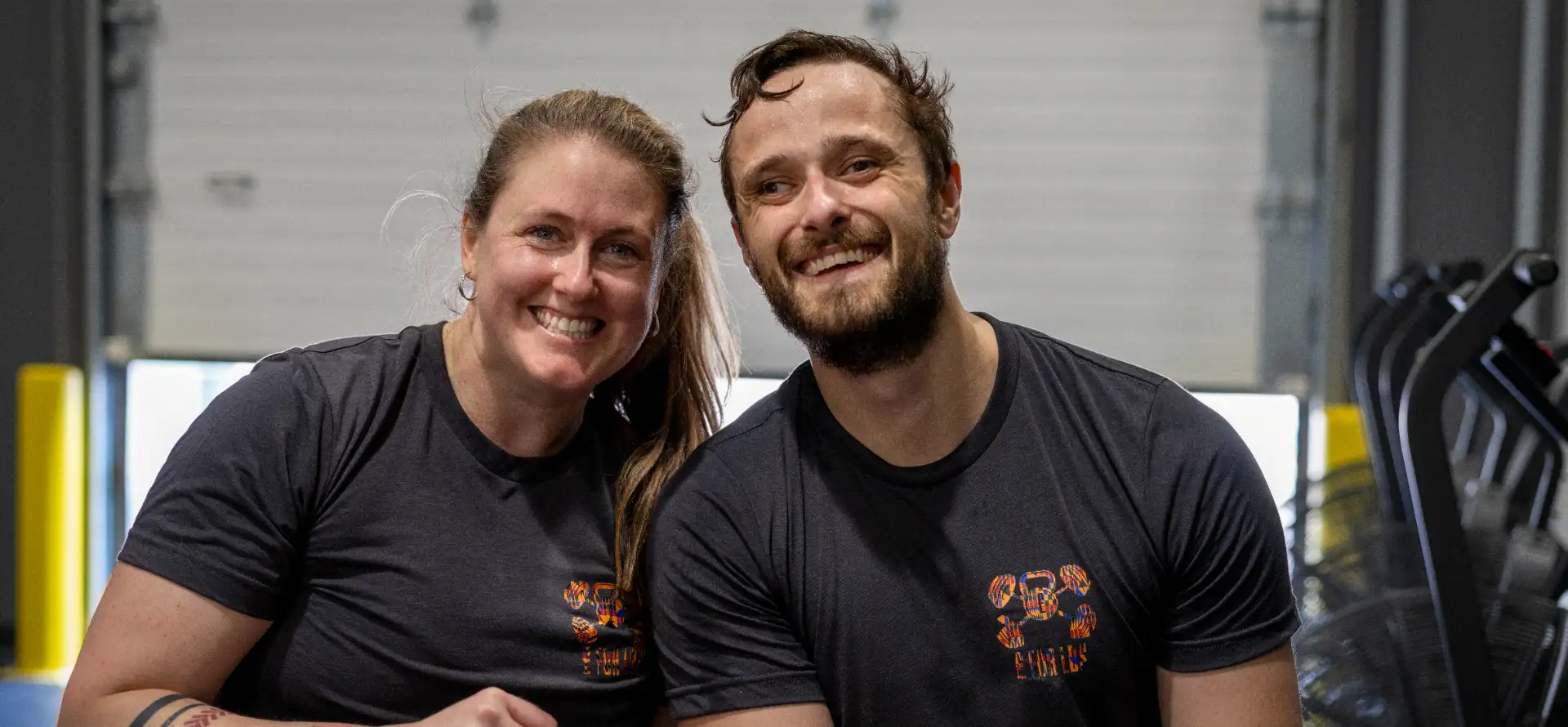 HYROX training team support at Orleans CrossFit