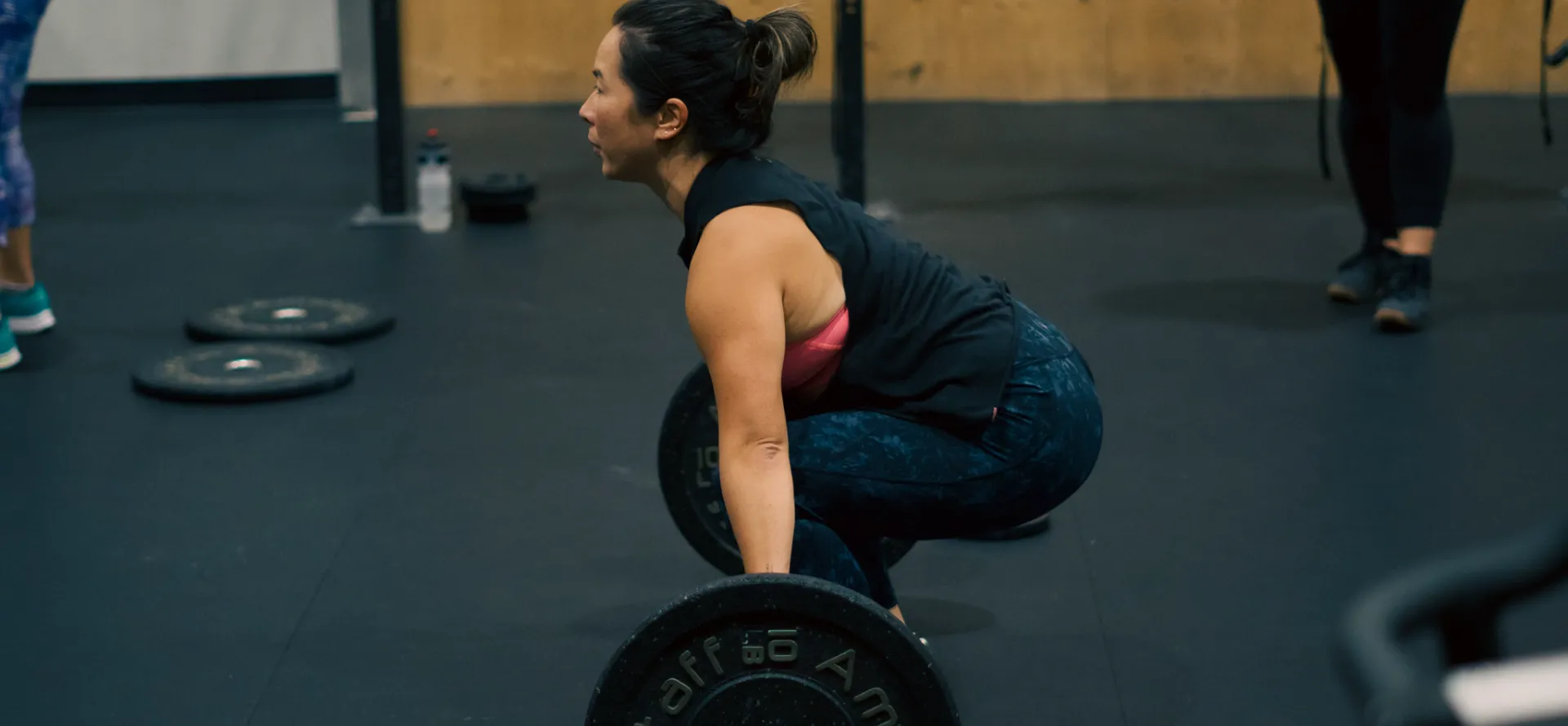 Member working on pull-ups during personal training at Orleans CrossFit