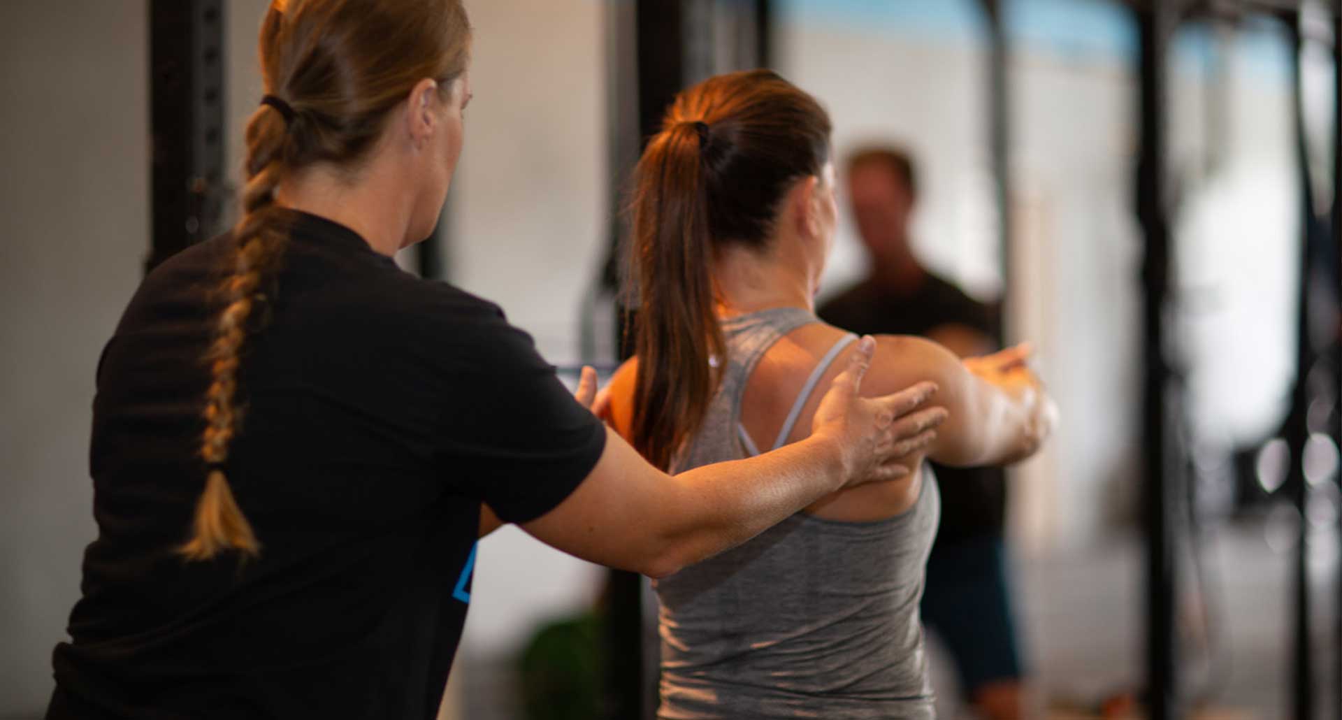 Personal training session with a coach at Orleans CrossFit